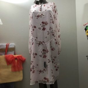 NWT) Ralph Tauren floral chiffon dress